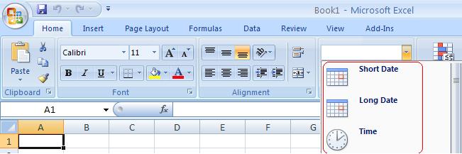 Excel Date & Time